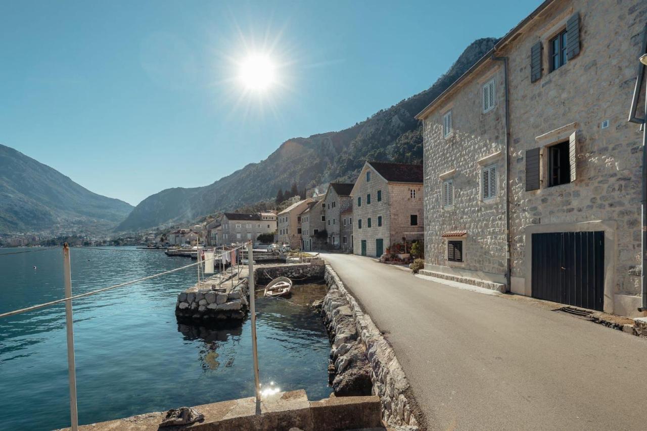 18Th Century Villa In The Unesco Bay Of Kotor Exteriör bild